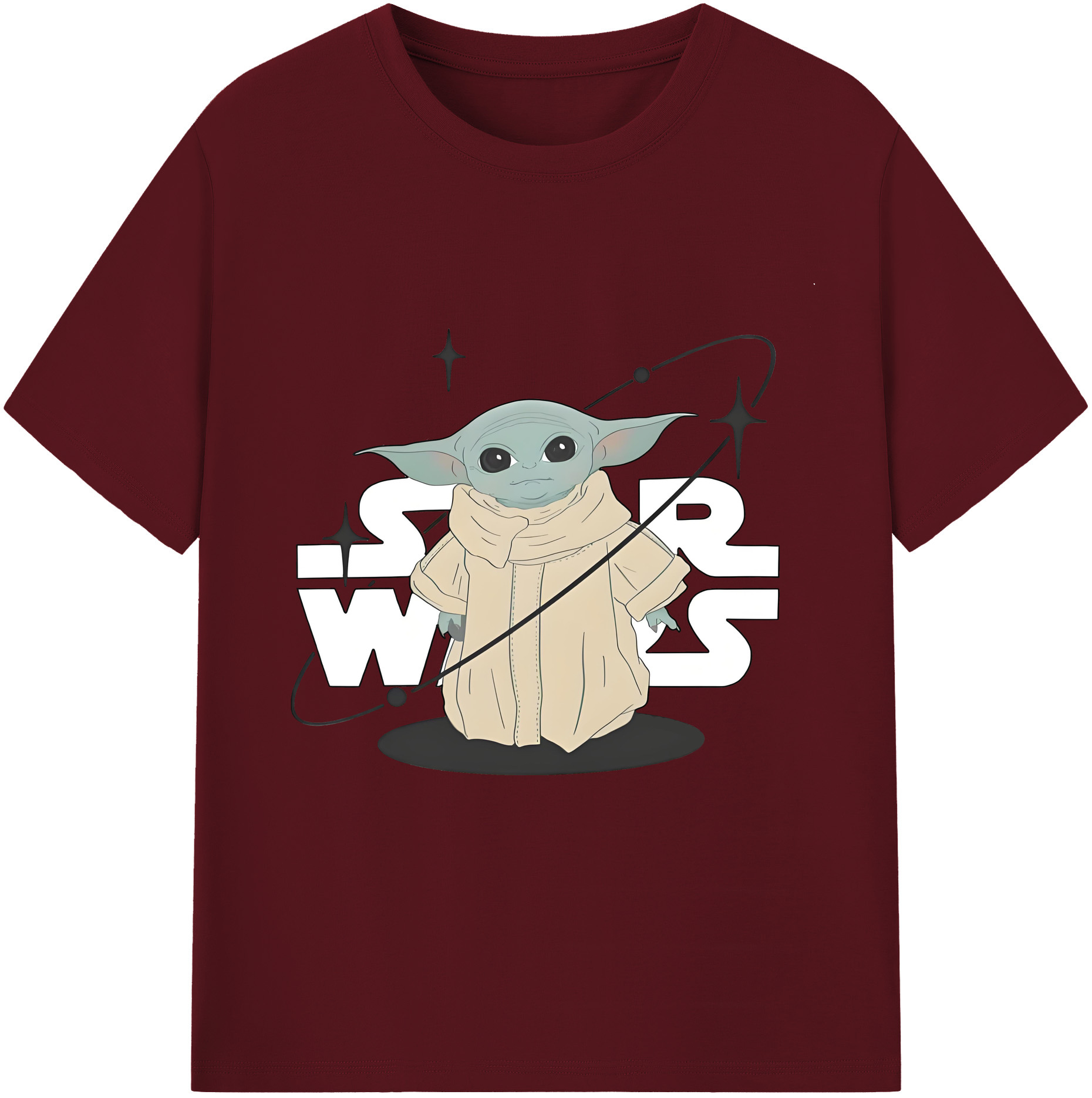 （画像用） スター・ウォーズ Star Wars 綿100％半袖Tシャツ（フロントプリント）